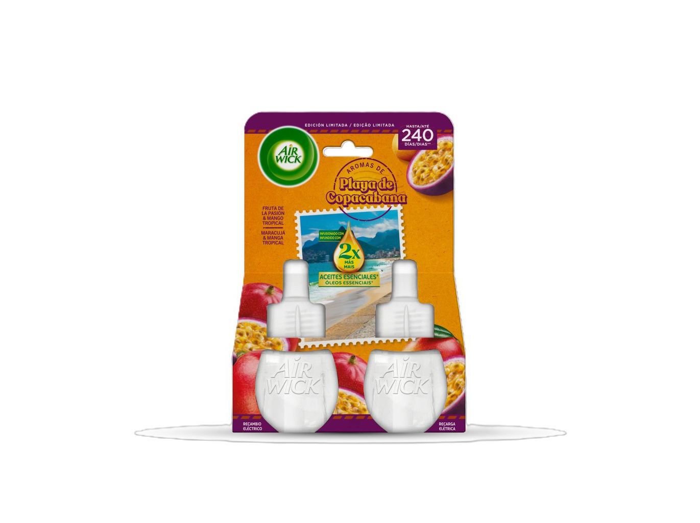 AMBIENTADOR EL&Eacute;TRICO AIRWICK COPACABANA REC 2UN