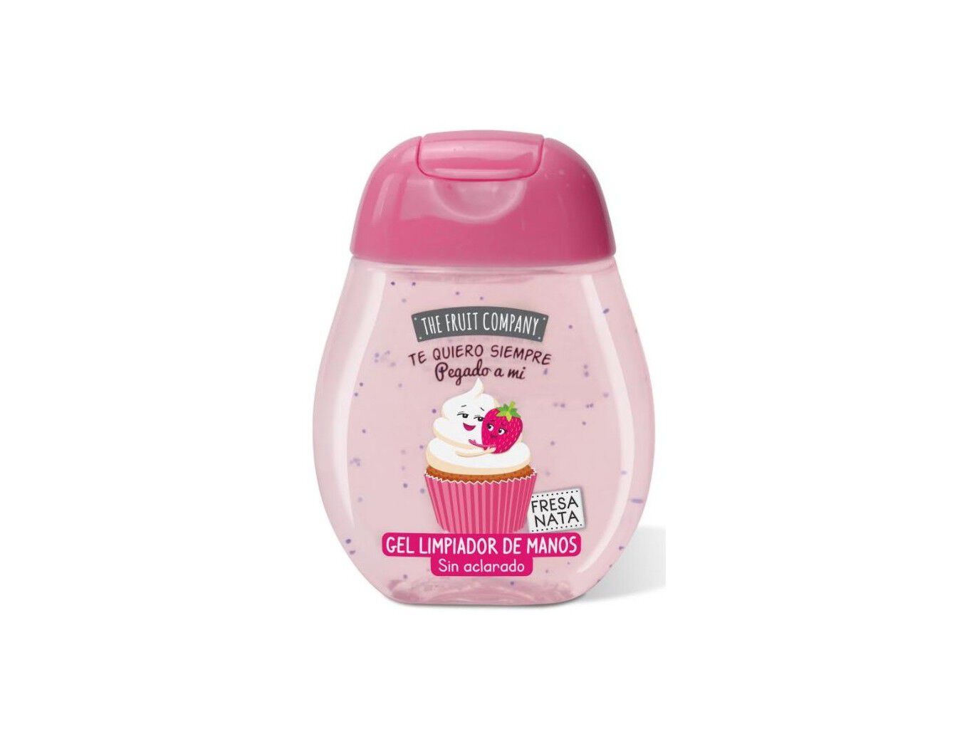 GEL HIGIENE M&Atilde;OS THE FRUIT COMPANY MORANGO E NATA 45ML image number 0