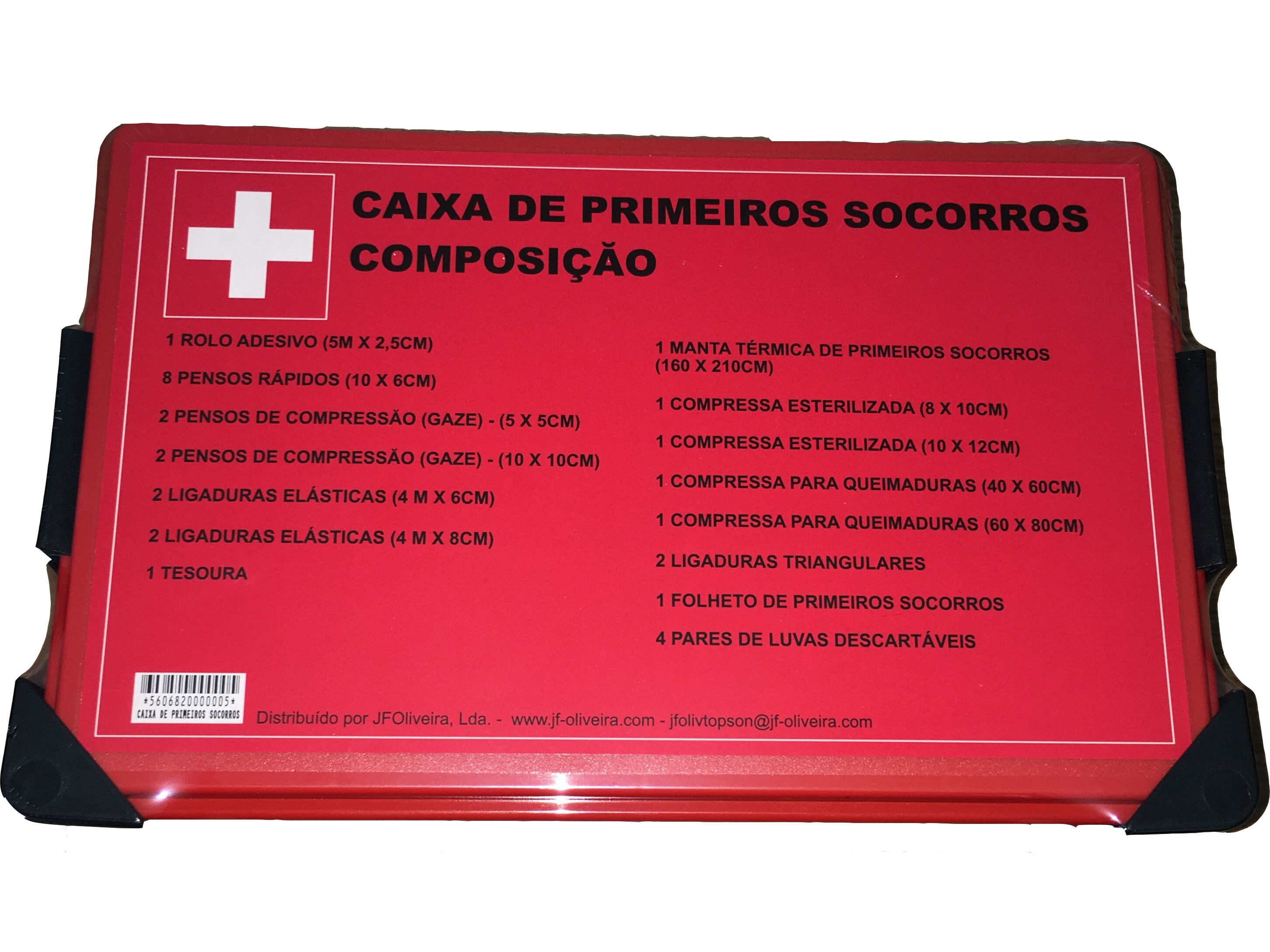 MALAS PRIMEIROS SOCORROS JFO VERMELHA 20CM image number 0