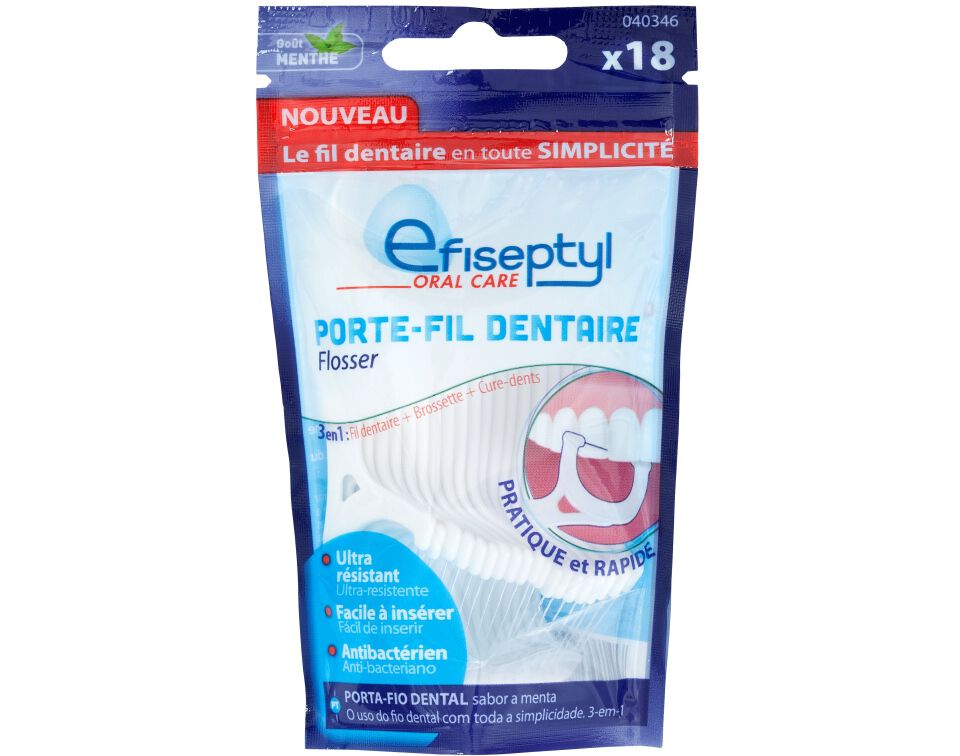 Fio Anti-Bacteriano 3 E 1 Efiseptyl 18 Un image number 0