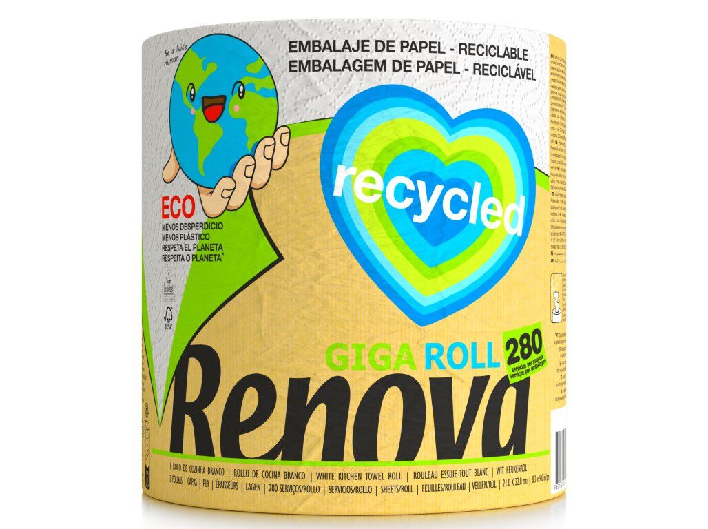 ROLO RENOVA COZINHA GREEN GIGA ROLL 1=10UN image number 4