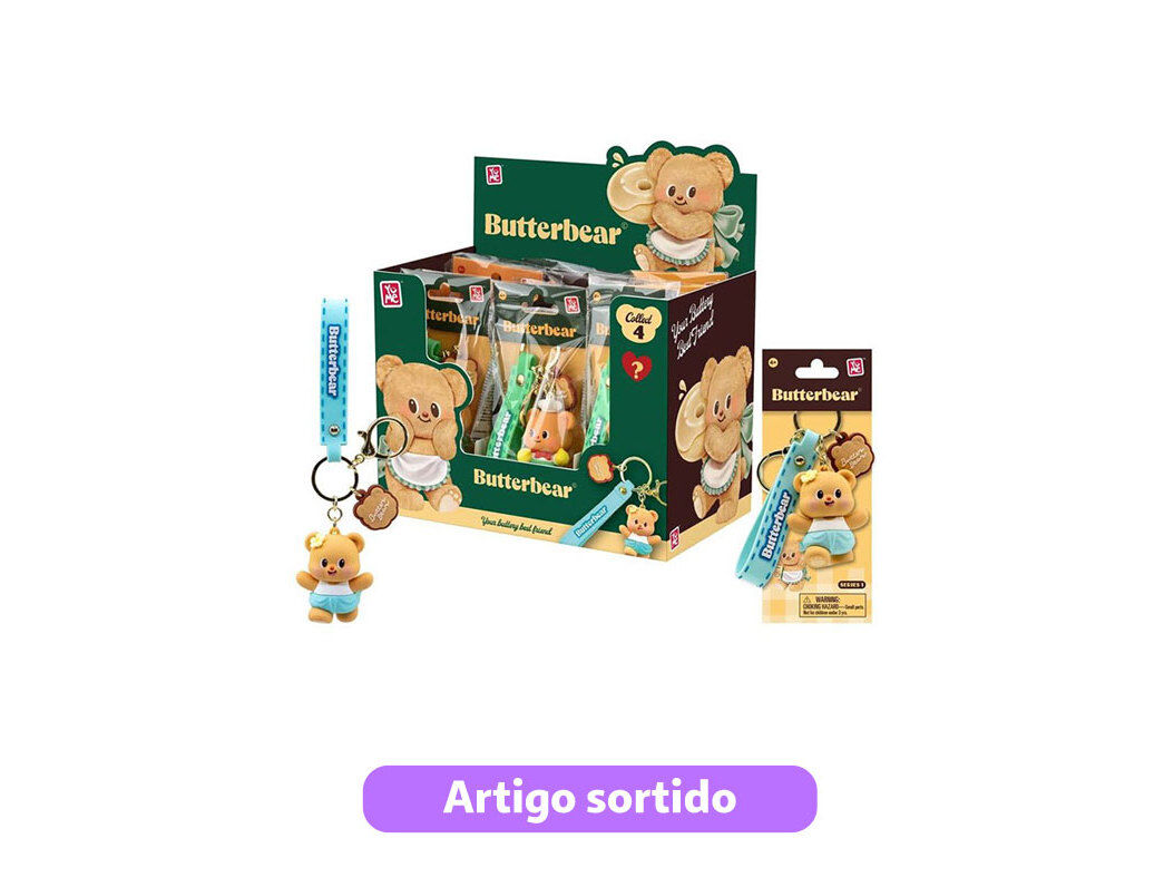 FIGURA YU ME BUTTERBEAR EVERYDAY S&Eacute;RIE 1 MODELOS SORTIDOS image number 0