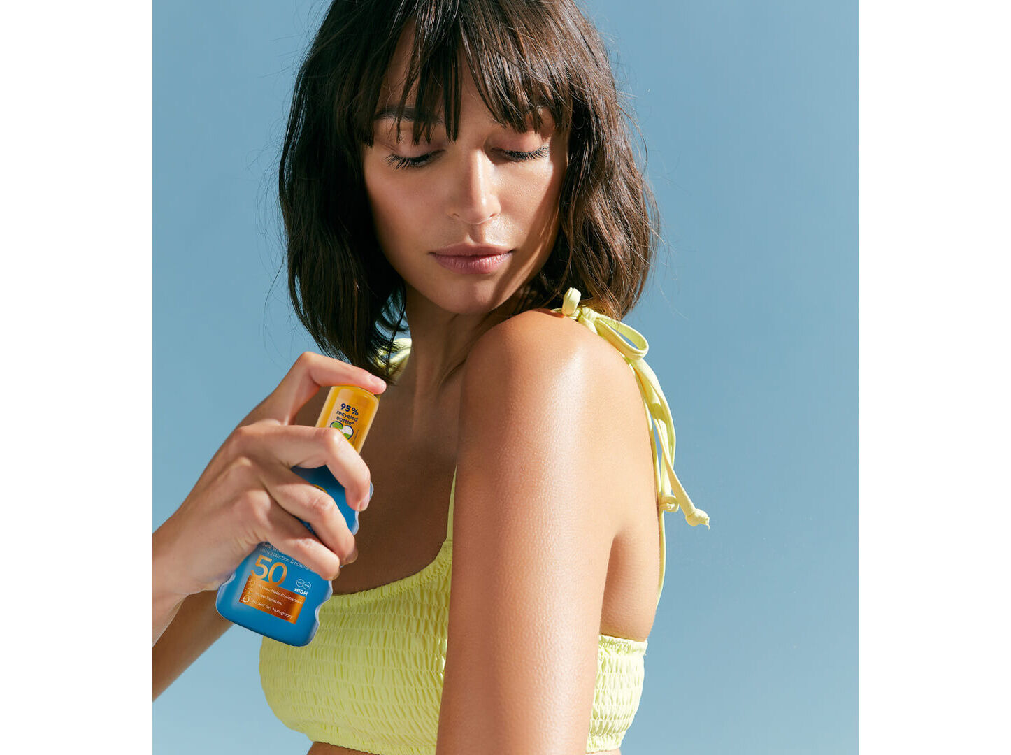 PROTETOR SOLAR BRONZEADO NATURAL SPRAY FP50 PROTECT & BRONZE NIVEA SUN 200 ML image number 1