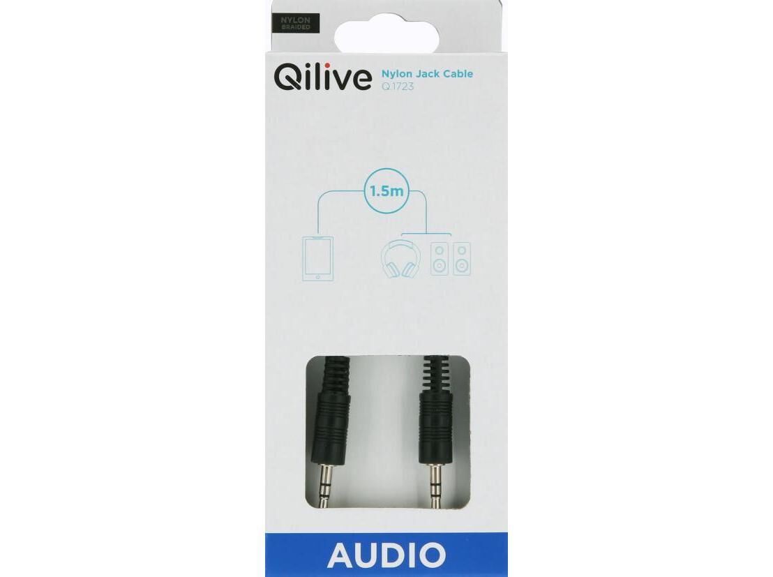 CABO &Aacute;UDIO QILIVE Q.1723 JACK 3.5MM 1.5M image number 1