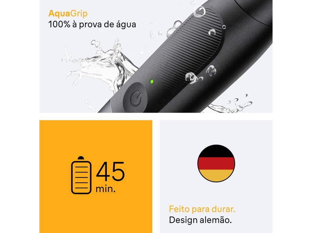 APARADOR DE BARBA BRAUN XT5100 3 EM 1 image number 6