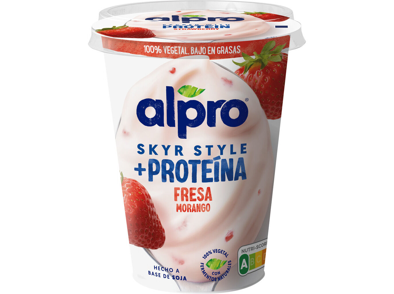 YOFU ALPRO SKYR MORANGO 400G image number 0