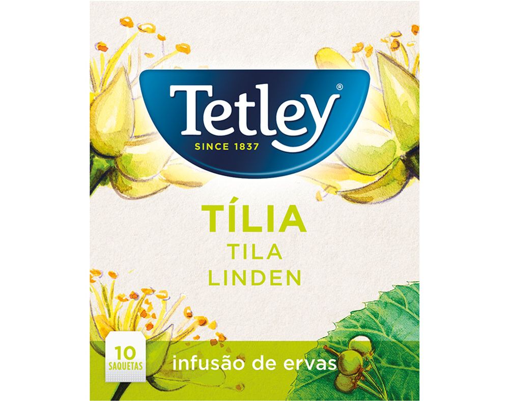 CH&Aacute; TETLEY TILIA 10 SAQUETAS