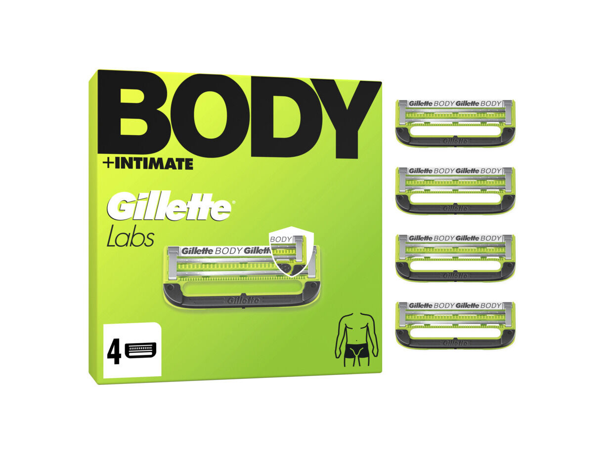 RECARGA 4UN GILLETTE LABS BODY RECARGA 4UN