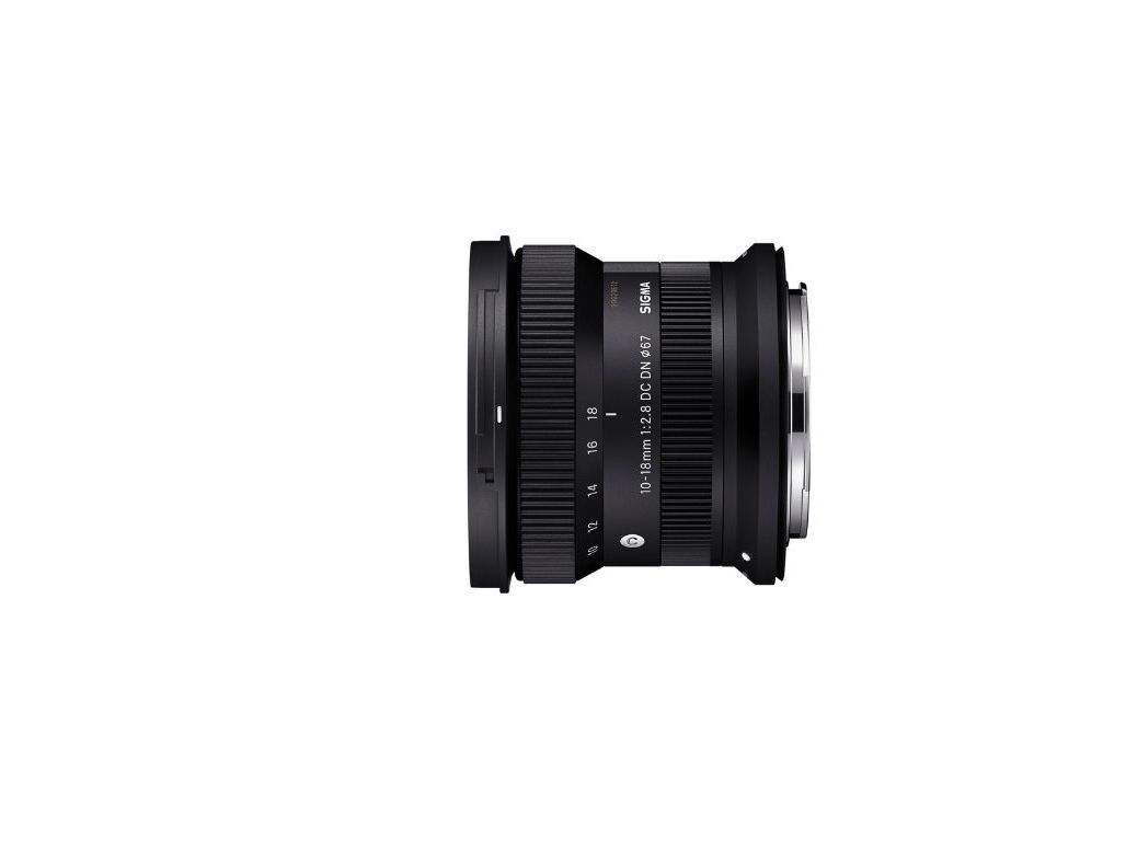 OBJECTIVA SIGMA 10-18 2.8MM DC DN RF MOUNT image number 1