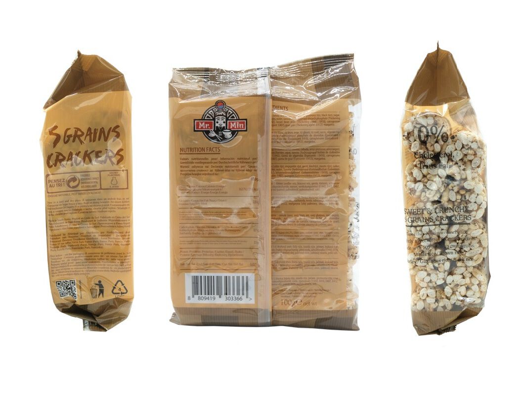 BARRAS DE GR&Atilde;O MR. MIN COREIA 100G image number 1