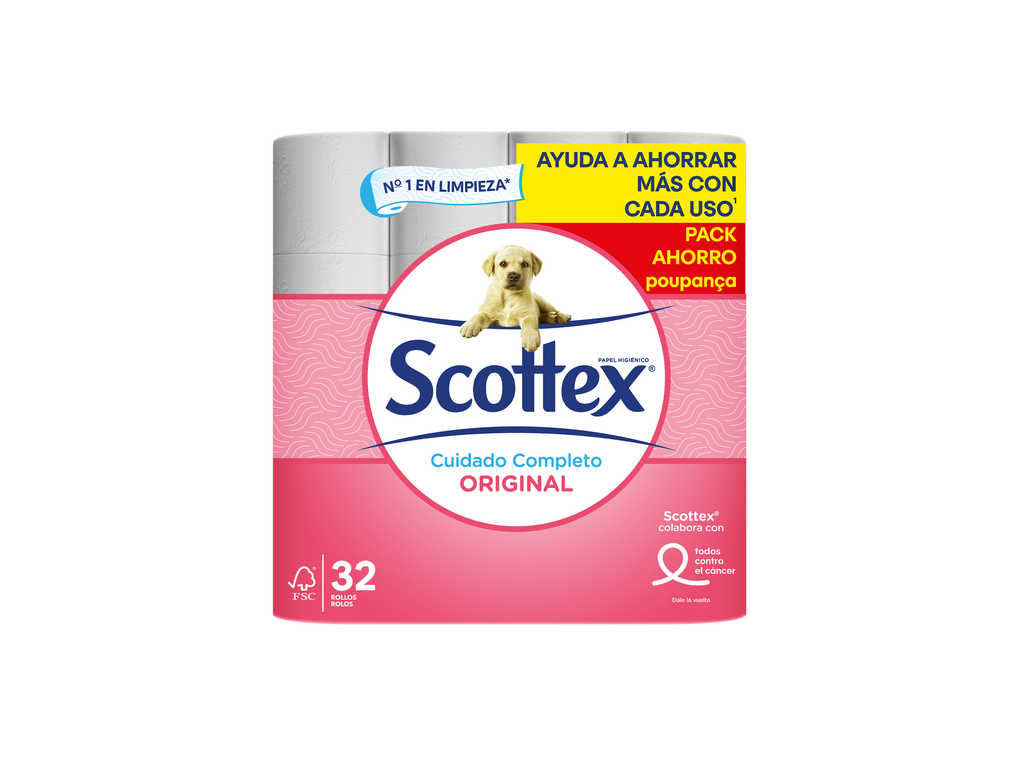 PAPEL HIGI&Eacute;NICO SCOTTEX ORIGINAL 32R image number 0