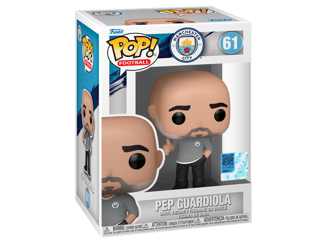FIGURA FUNKO POP FOOTBALL: MANCITY- PEP GUA image number 0