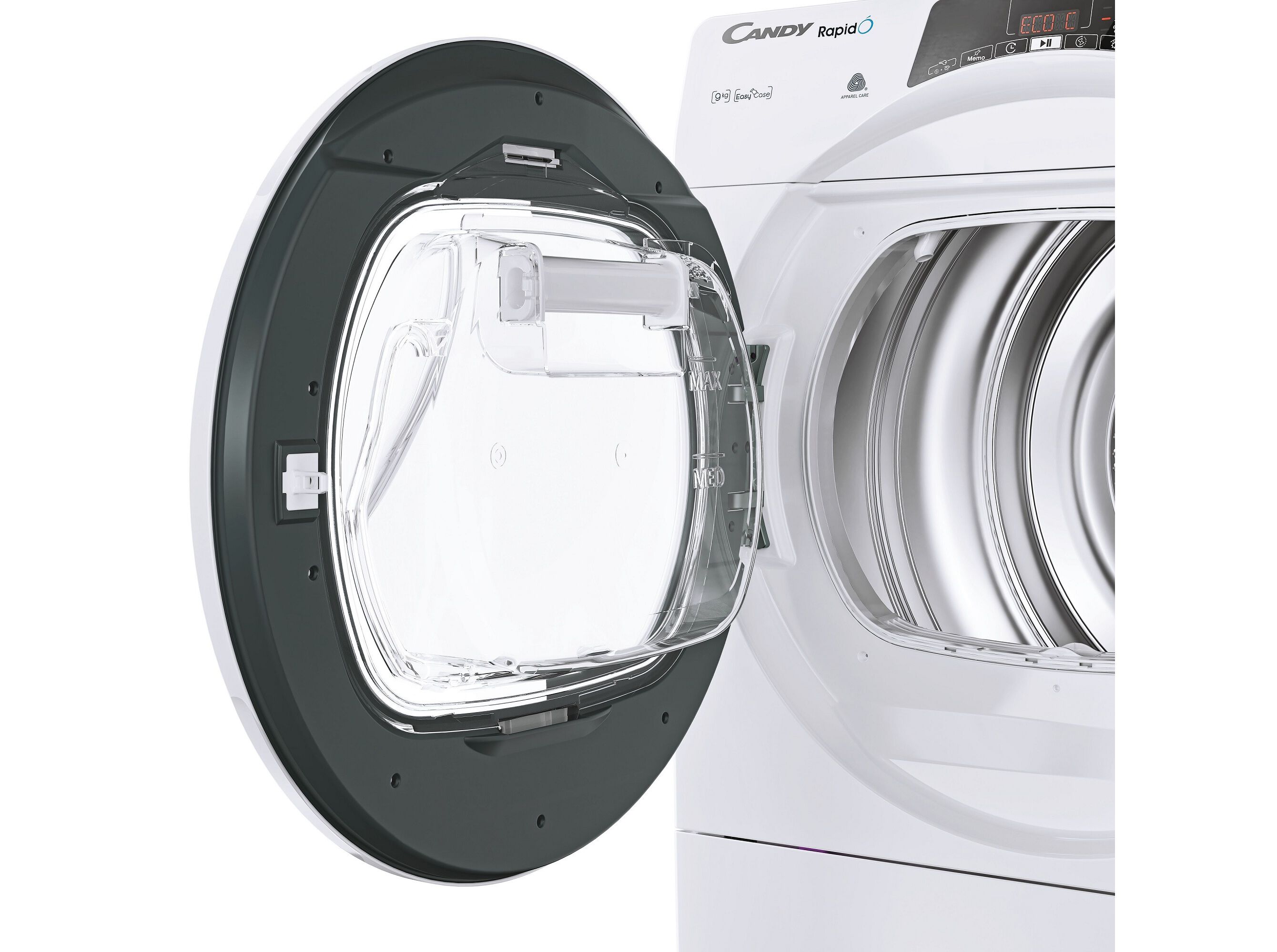 M&Aacute;QUINA DE SECAR ROUPA CONDENSA&Ccedil;&Atilde;O CANDY ROE H9A2TE-S - E BOMBA DE CALOR 9KG image number 2