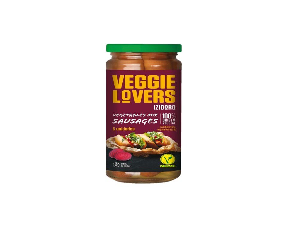 SALSICHAS VEGGIE IZIDORO MIX 410 G