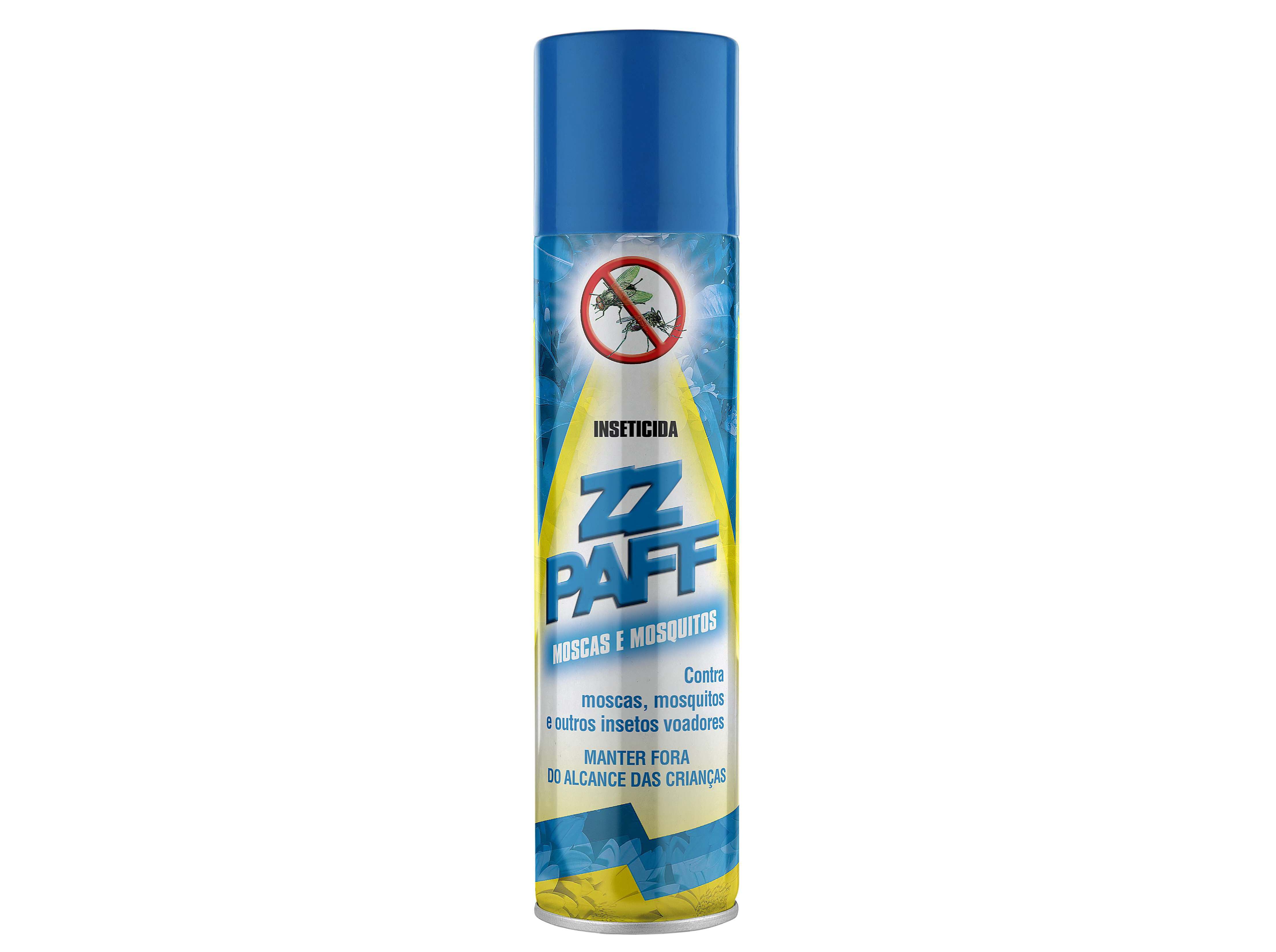 INSETICIDA AEROSSOL ZZ PAFF MOSCAS E MOSQUITOS 400ML