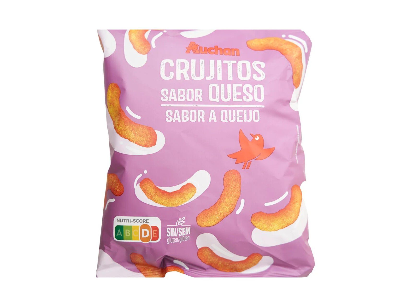 CRUJITOS AUCHAN SABOR A QUEIJO 60G