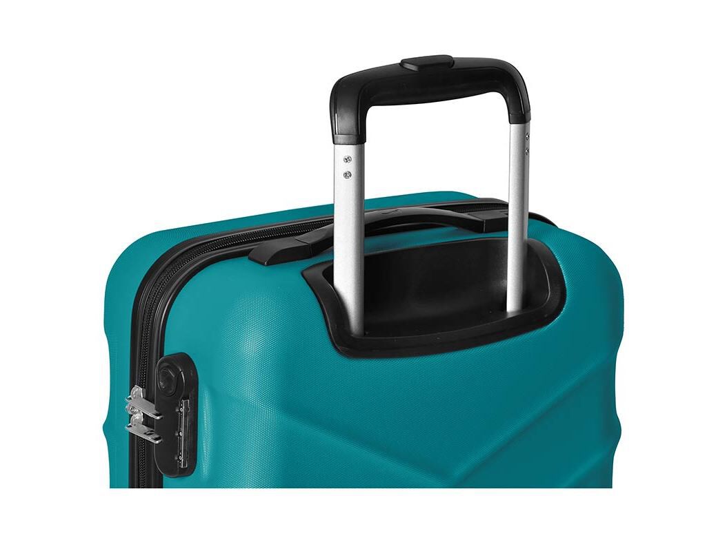 MALA DE CABINE R&Iacute;GIDA AIRPORT TURQUESA 4 RODAS 55CM image number 6