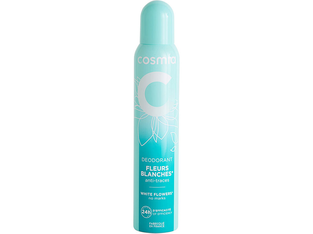DESODORIZANTE SPRAY COSMIA FLORES BRANCAS 200ML