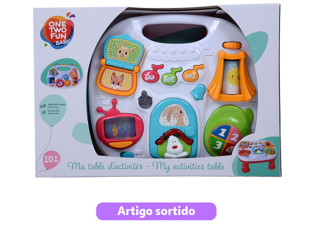 MESA MUSICAL ONE TWO FUN MODELOS SORTIDOS image number 3