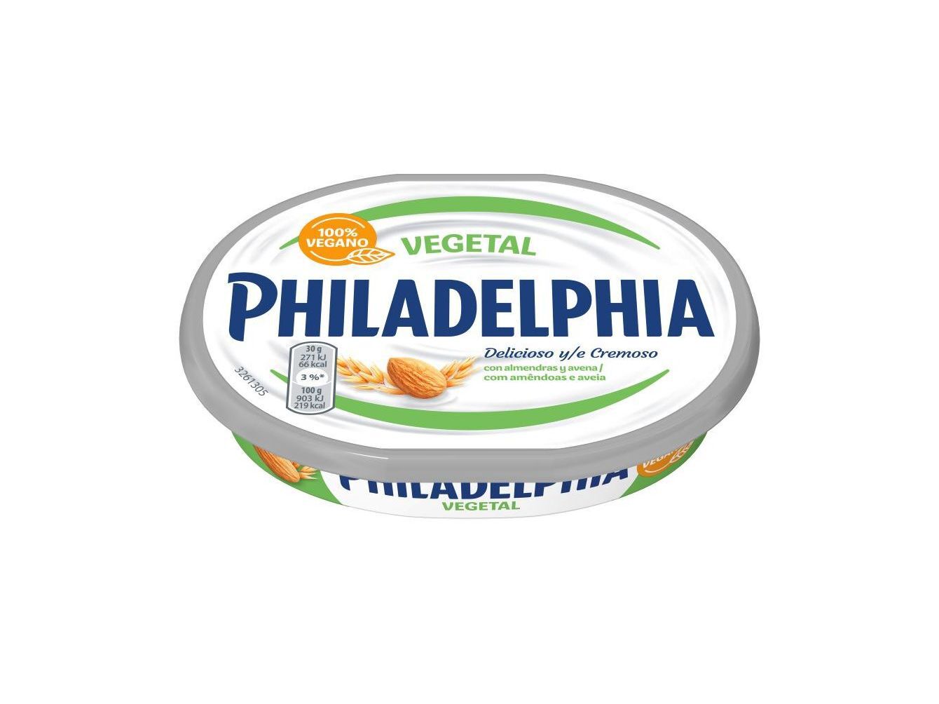 QUEIJO CREME VEGETAL PHILADELPHIA 145G