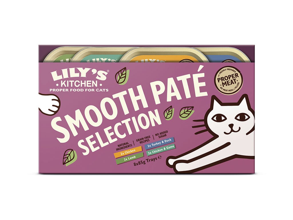 COMIDA H&Uacute;MIDA PARA GATO LILY'S KITCHEN MULTIPACK 8X85G image number 0