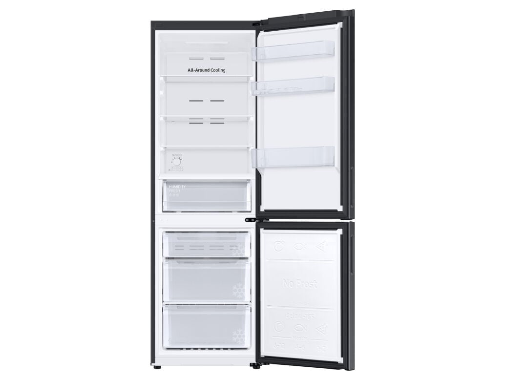 COMBINADO SAMSUNG RB33B610EBN/EF PRETO NO FROST E 344L image number 2