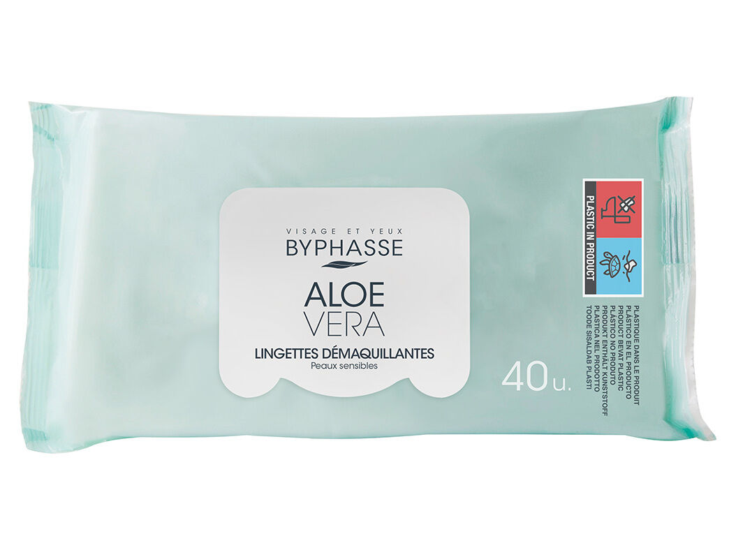 TOALHITAS BYPHASSE ALOE VERA image number 0