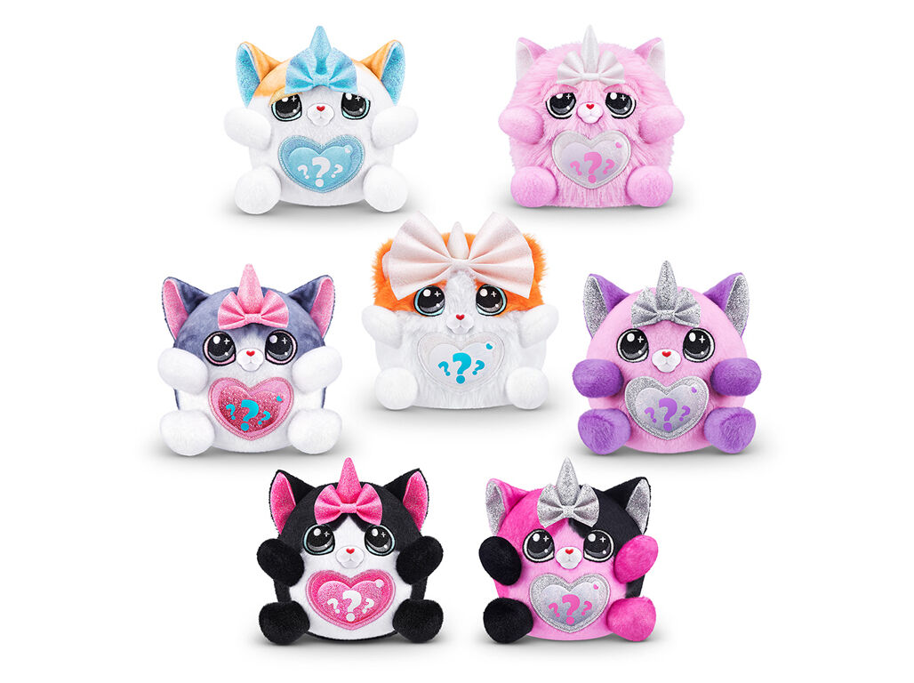 RAINBOCORNS S5 - PELUCHES PEQUENOS KITTYCORNS MODELOS SORTIDOS image number 3