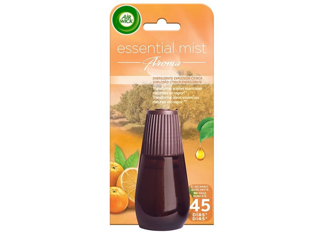 AMBIENTADOR AIR WICK ESSENCIAL MIST RECARGA CITRUS 20ML