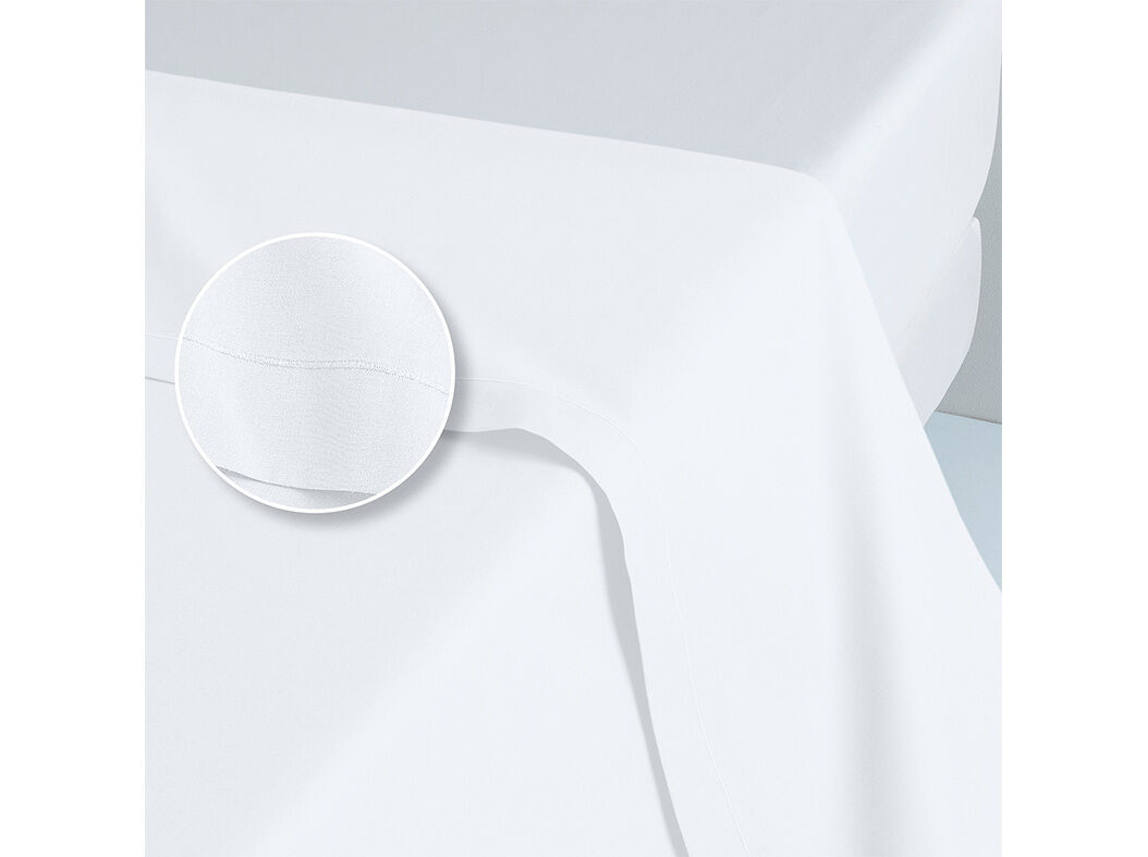 LEN&Ccedil;OL DE CIMA ACTUEL BRANCO 100% ALGOD&Atilde;O 160X280CM