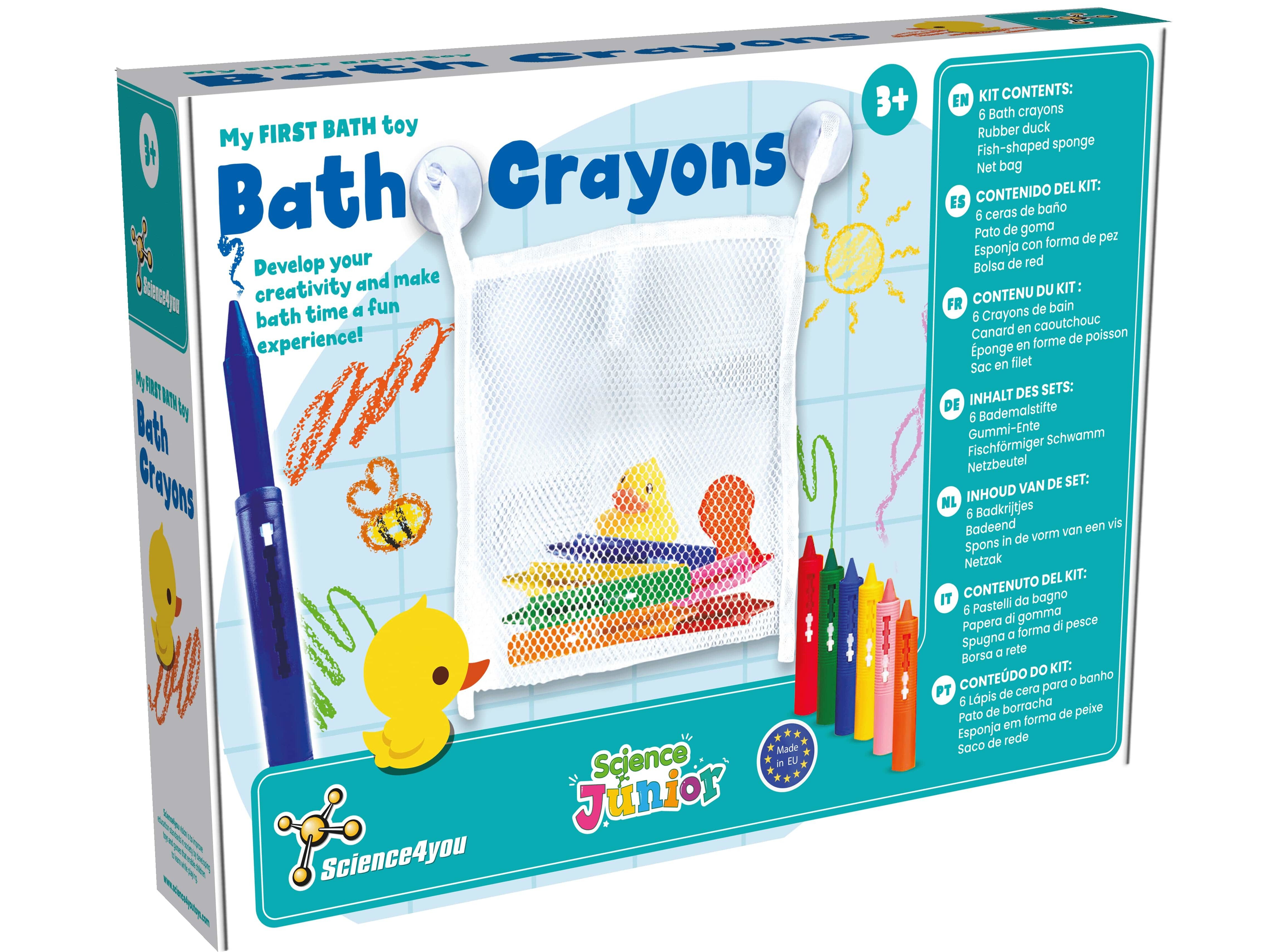 BATH CRAYONS SCIENCE4YOU image number 1