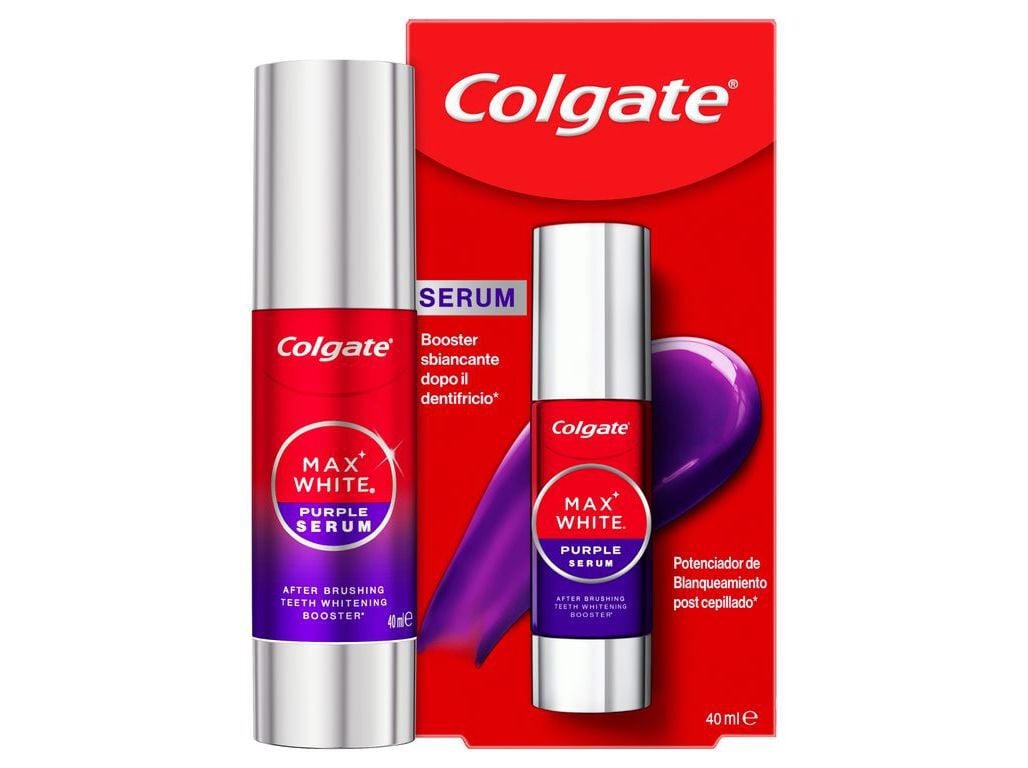 PURPLE SERUM COLGATE MAX WHITE 40ML image number 0