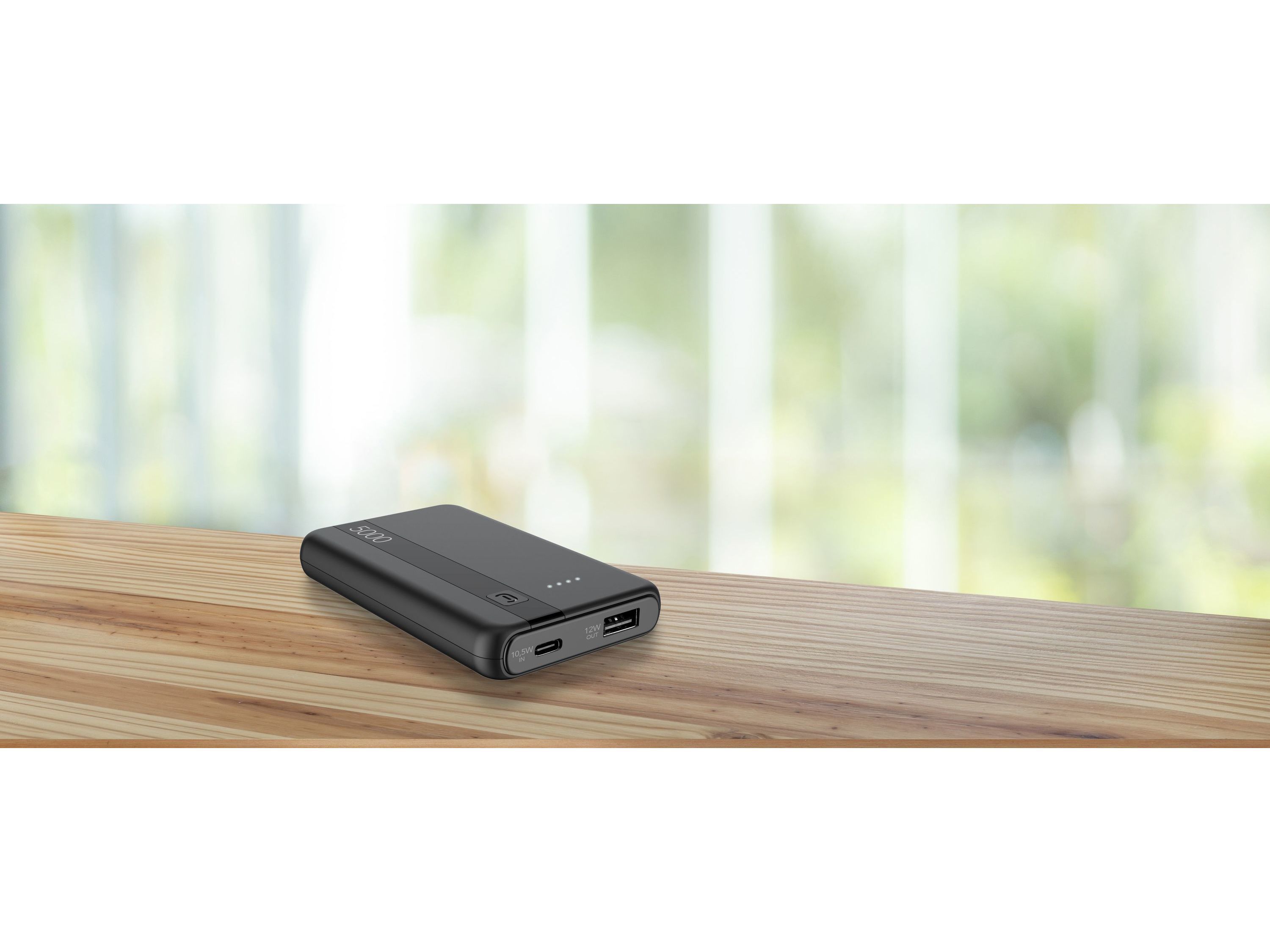 POWERBANK CELLULARLINE ENTRY PRETO 5000MAH image number 2