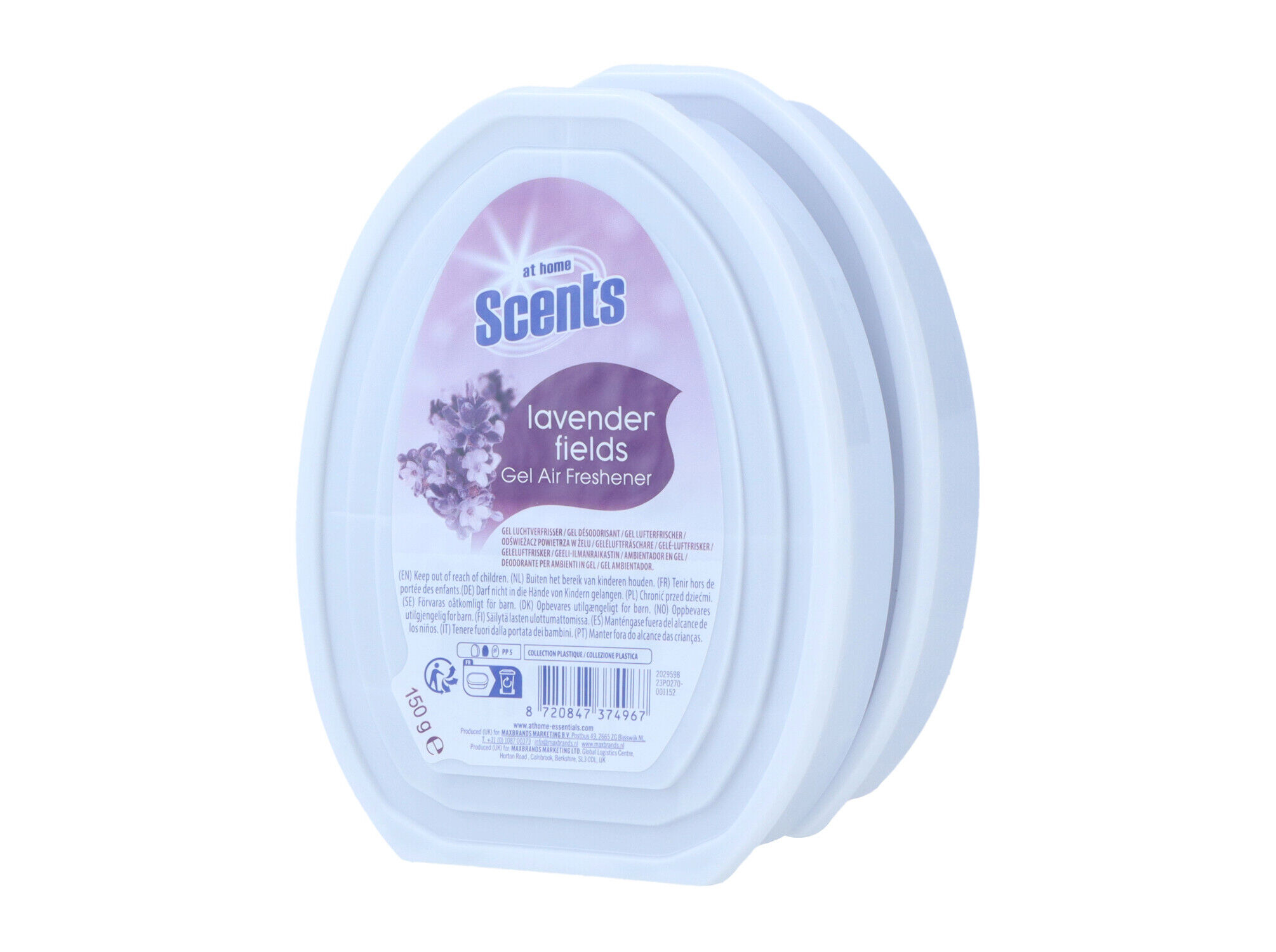 AMBIENTADOR GEL AT HOME SCENTS LAVANDA 2UN