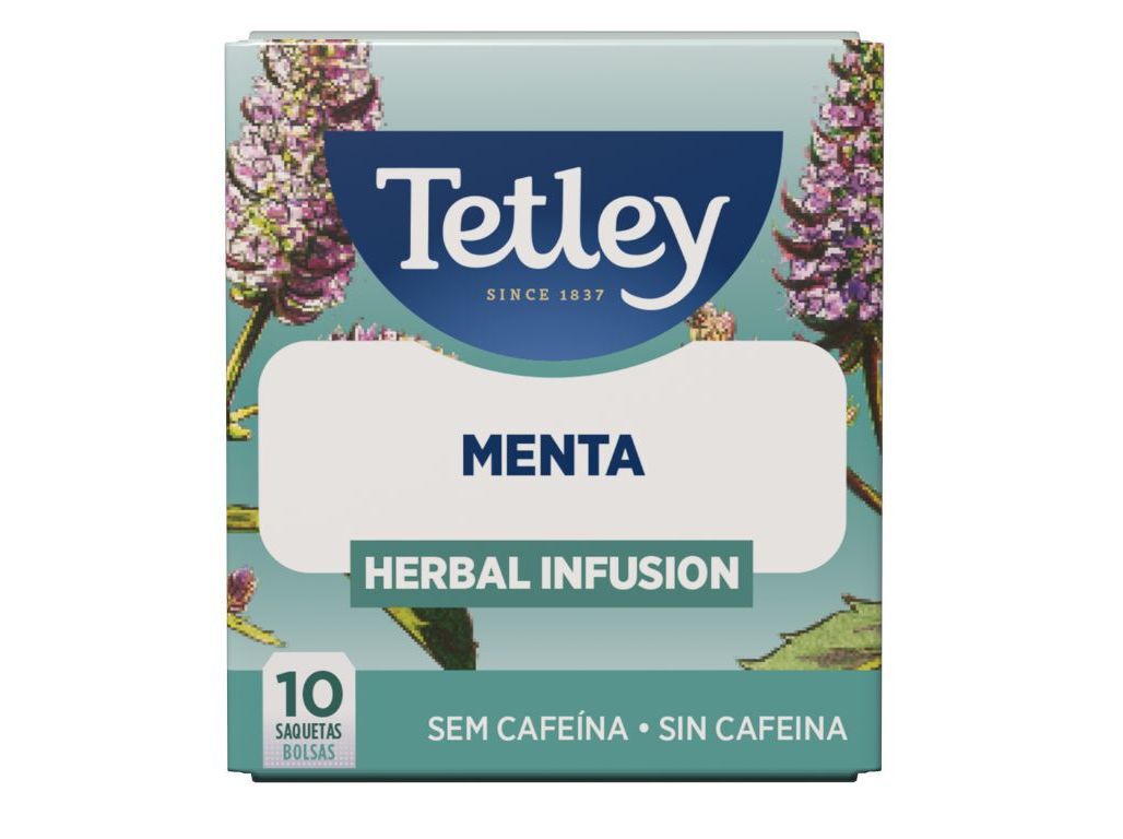 INFUS&Atilde;O TETLEY MENTA 10 SAQUETAS image number 0