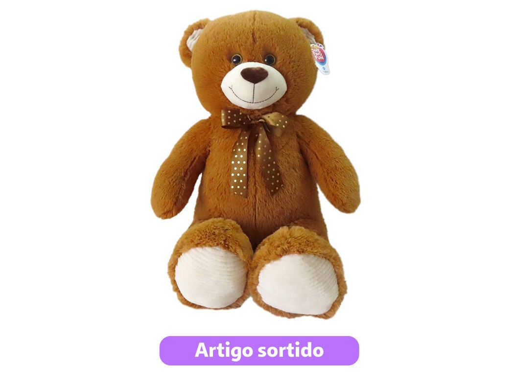 URSINHO PELUCHE ONE TWO FUN 100CM MODELOS SORTIDOS image number 1