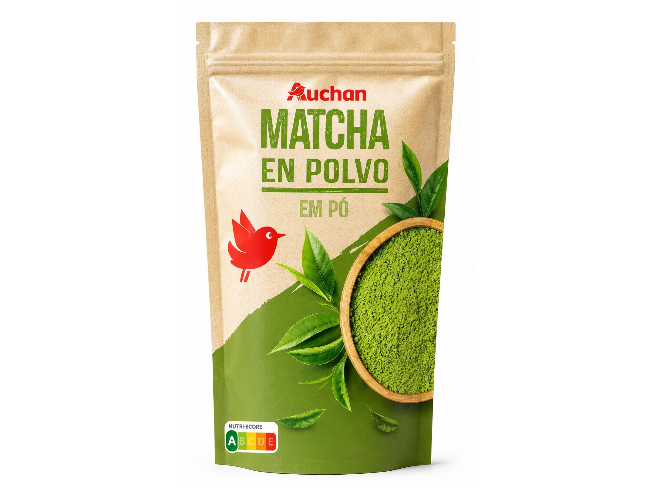 MATCHA AUCHAN EM P&Oacute; 100G image number 1