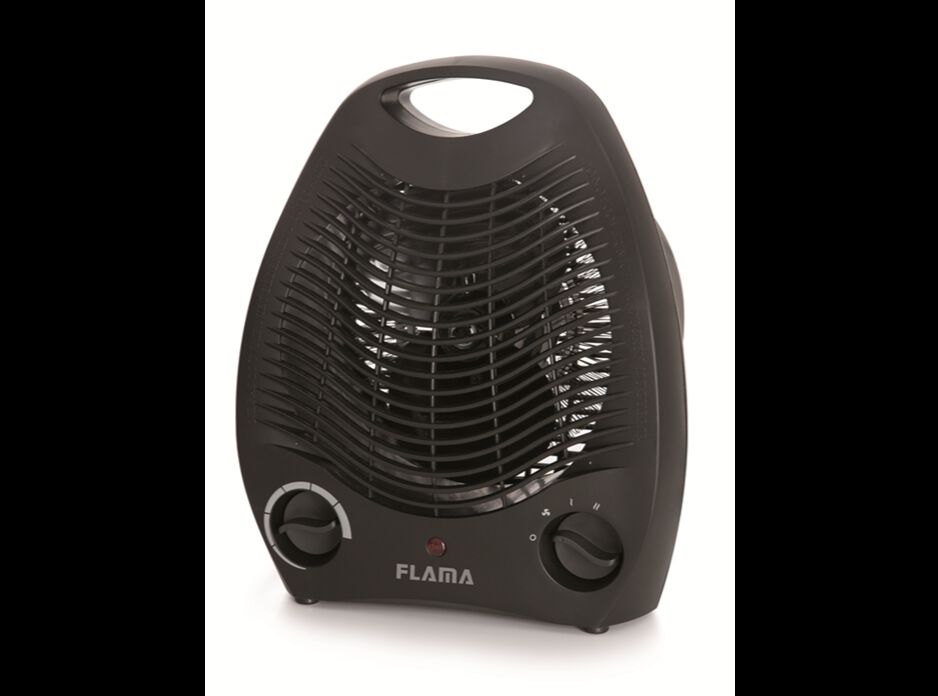 TERMOVENTILADOR FLAMA 2301FL PRETO