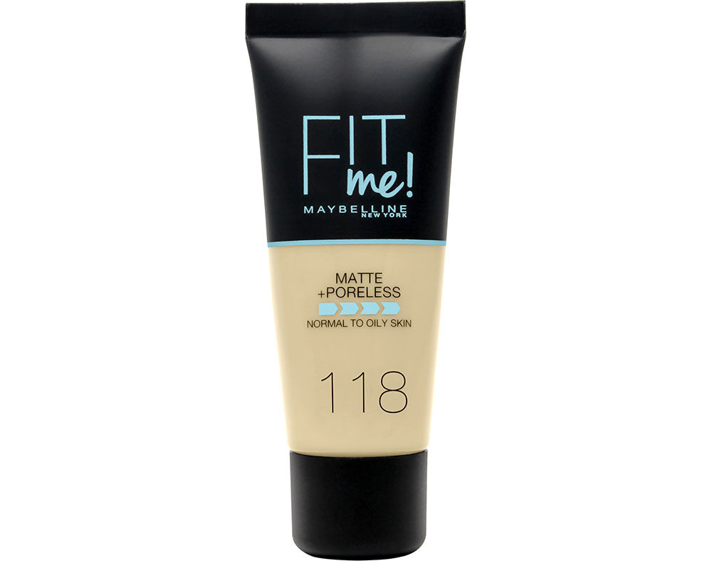 BASE MAYBELLINE FIT ME MATTE 118 NU image number 0