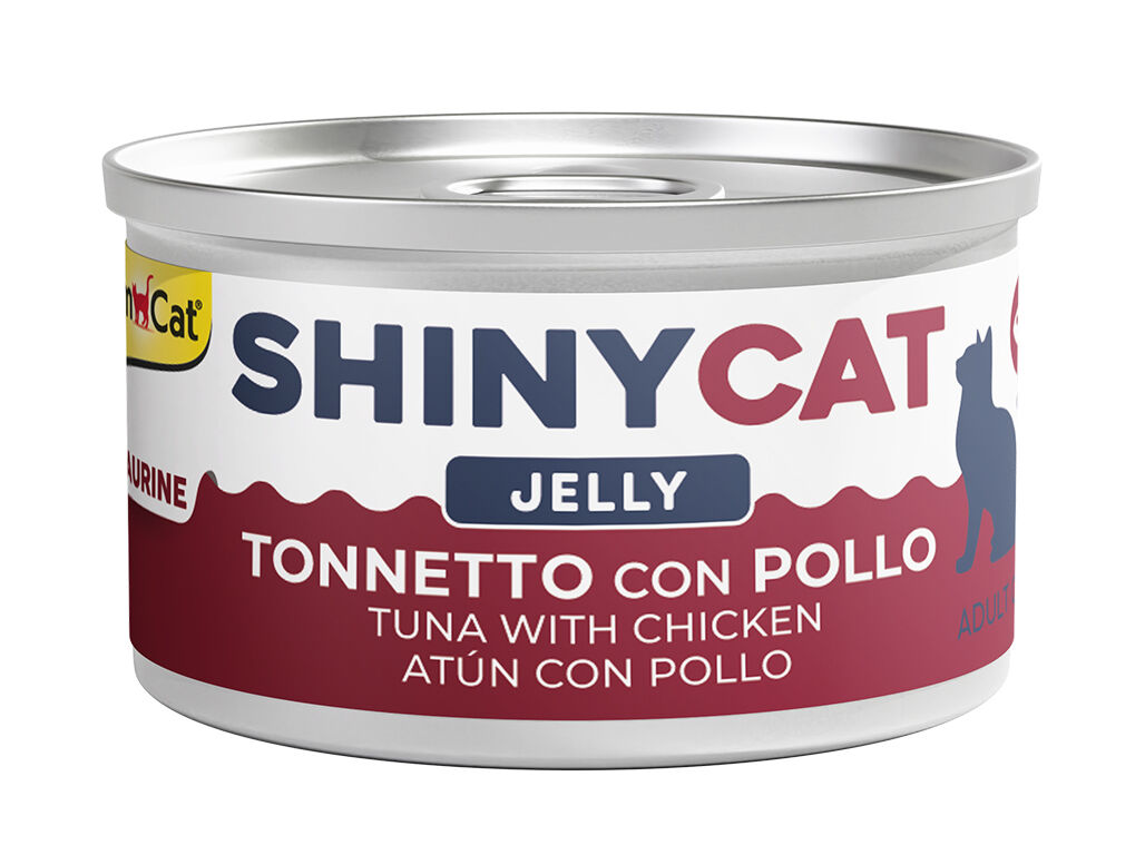 COMIDA H&Uacute;MIDA PARA GATO GIMCAT GELEIA ATUM / FRANGO 70G image number 0