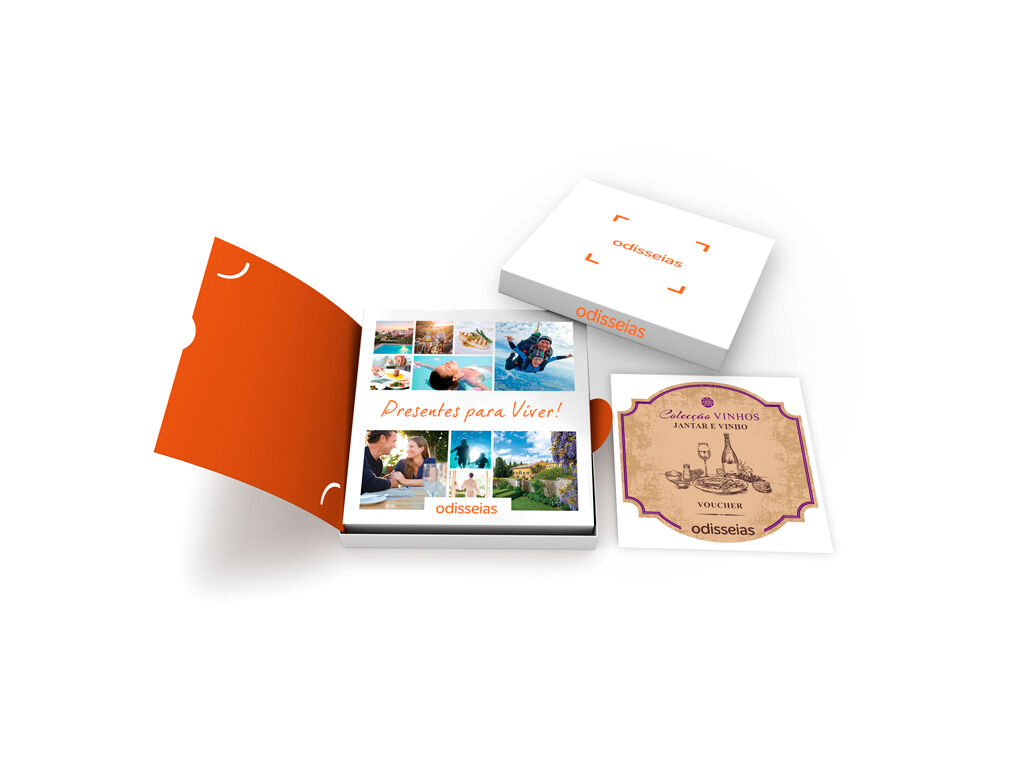PACK ODISSEIAS JANTAR E VINHO A DOIS image number 1