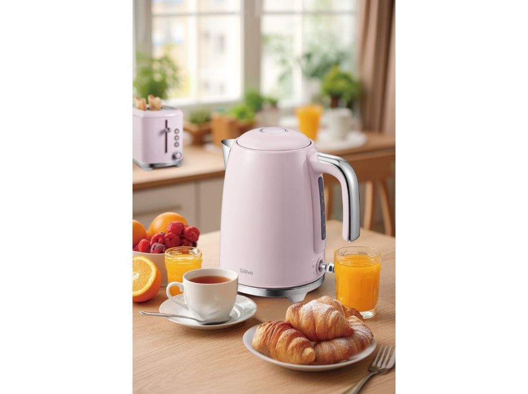 JARRO EL&Eacute;TRICO QILIVE Q.5231 RETRO ROSA 1.7 L 2200 W image number 1