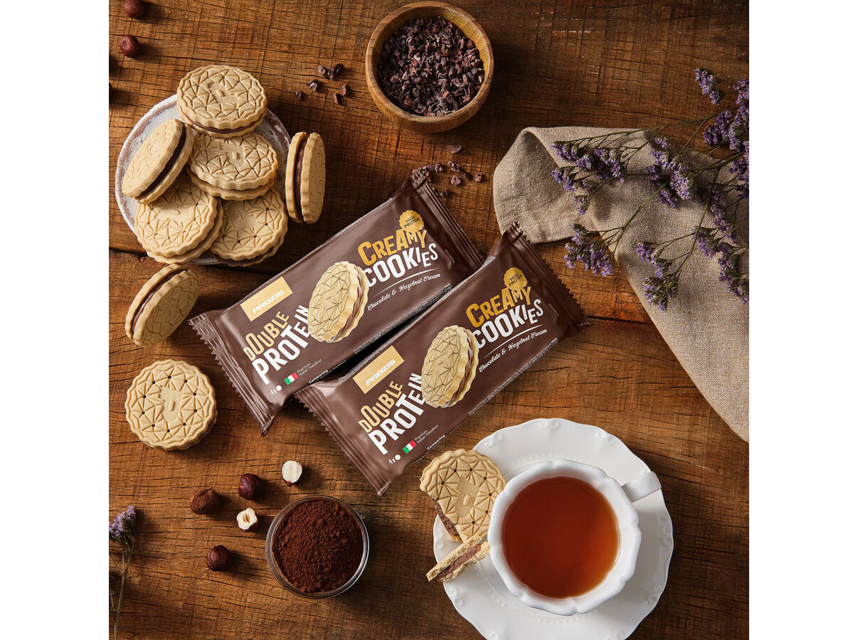 BOLACHAS PROTEICAS PROZIS DOUBLE CREAMY 80G image number 1