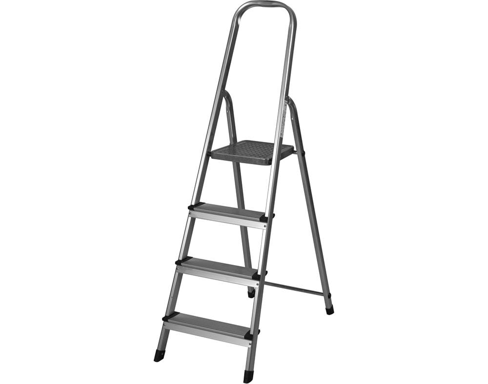 ESCADOTE ALUM&Iacute;NIO SONECOL 4 DEGRAUS 44X12X154CM