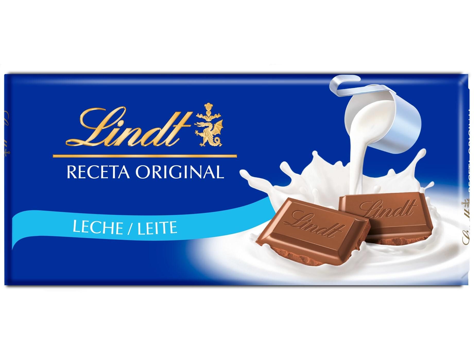 CHOCOLATE DE LEITE LINDT RECEITA ORIGINAL 100G image number 0