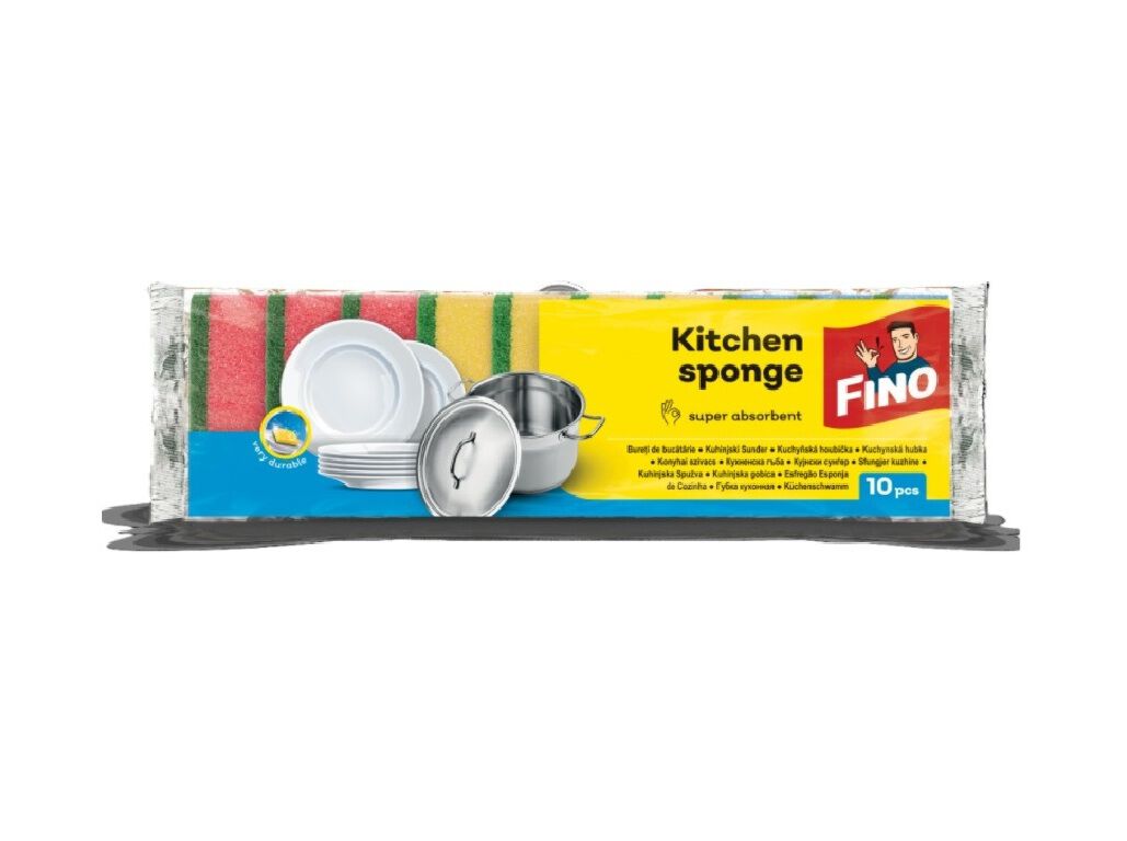 ESPONJA FINO COLOURS 10UN image number 0