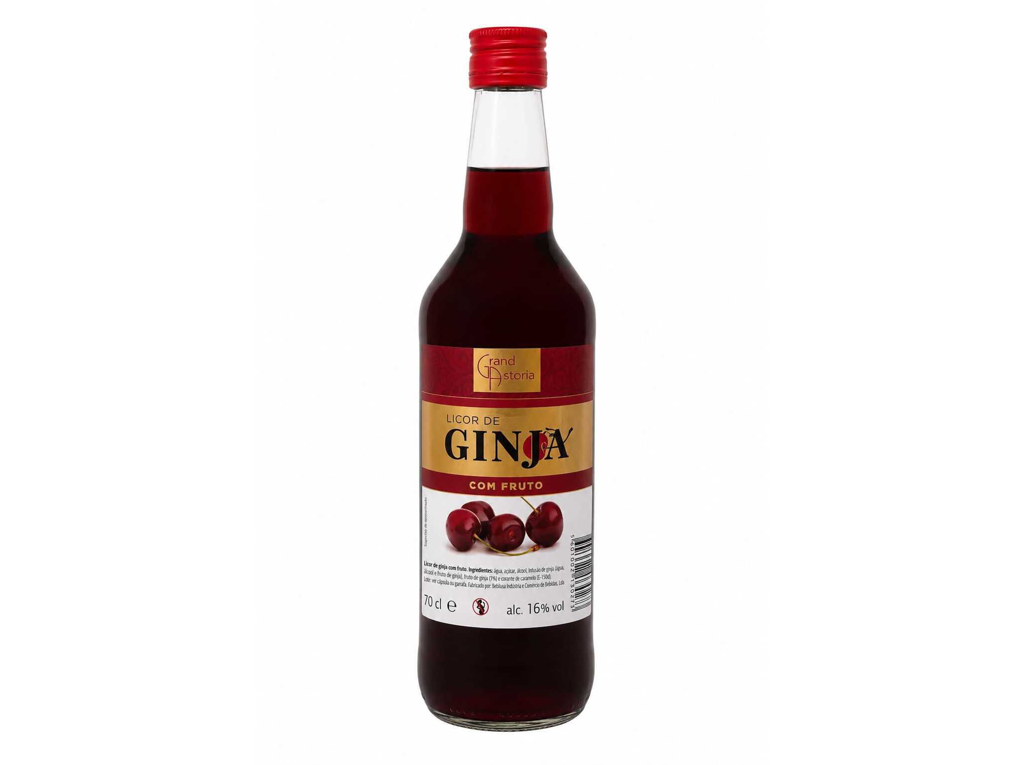 LICOR GINJA COM FRUTOS GRAND ASTORIA 0.70L image number 0