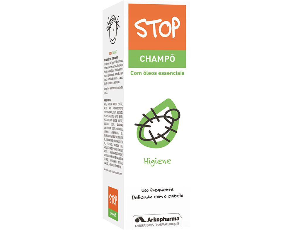 CHAMP&Ocirc; STOP PIOLHOS COM OLEOS ESSENCIAS 125ML image number 0