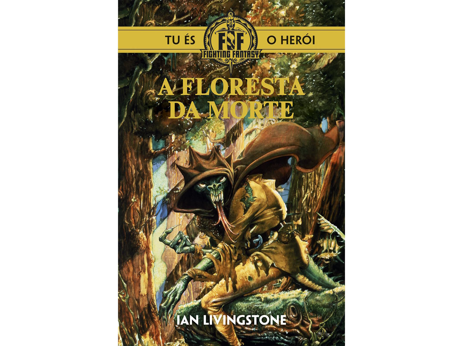 LIVRO A FLORESTA DA MORTE DE IAN LIVINGSTONE image number 0