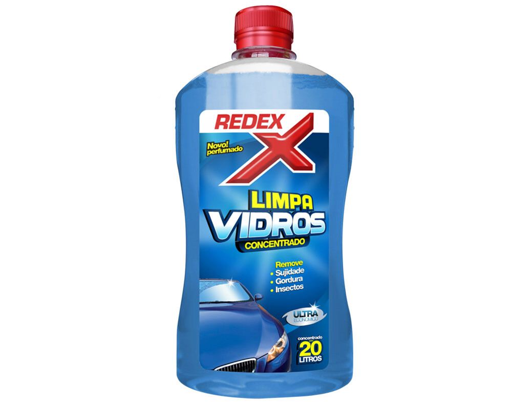 LIMPA VIDROS CONCENTADO REDEX AZUL 500ML